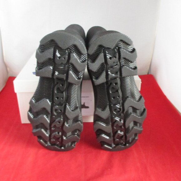 Burberry Men's Rubber Ankle Rain Boots $820 - Size EU 39 - Black - #1068 - Picture 8 of 11